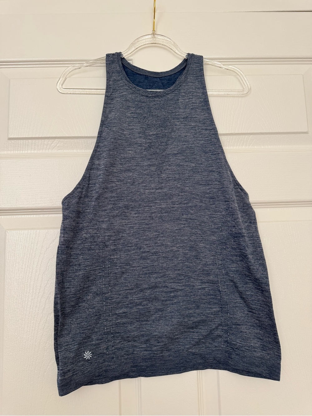 Athleta Women’s Sleeveless Workout Tank Top - Dark Heather Blue